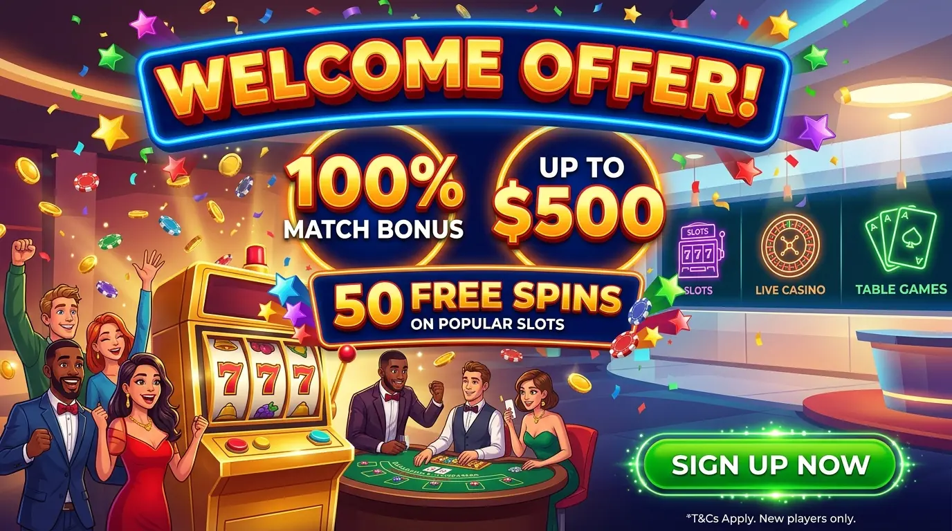 Welcome offer Casimba casino